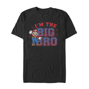 Men's Nintendo Big Bro Mario  Adult T-Shirt