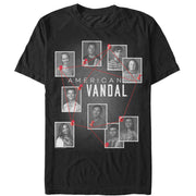 Men's American Vandal Morning Show 9 Board  Adult T-Shirt