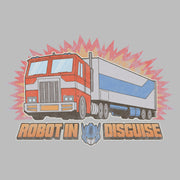 Men's Transformers Optimus Prime Robot in Disguise  Adult T-Shirt