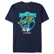 Men's LEGO: Ninjago Aqua Dragon Power  Adult T-Shirt