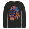 Men's Star Wars Psychedelic Darth Vader  Adult Long Sleeve Shirt