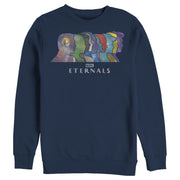 Men's Marvel Eternals Silhouettes  Adult Sweatshirt