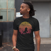 Men's Lion King Sunset Pose  Adult T-Shirt