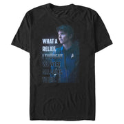 Men's Star Trek: Discovery Relieved Jett Reno  Adult T-Shirt