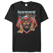 Men's Marvel Dogpool Paws  Adult T-Shirt