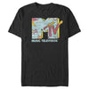 Men's MTV 80s Style Print Logo  Adult T-Shirt