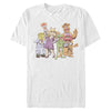 Men's The Muppets Group Shot  Adult T-Shirt