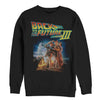 Men's Back to the Future Part 3 Character Pose  Adult Sweatshirt