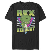 Men's Toy Story Rex-cellent '90s Vibe  Adult T-Shirt