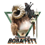 Men's Star Wars: The Book of Boba Fett Bantha Ride Boba  Adult T-Shirt