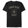 Men's US Army Camo Army Dad  Adult T-Shirt