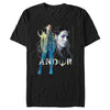 Men's Star Wars: Andor Female Rebel Glitched  Adult T-Shirt