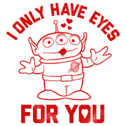 Men's Toy Story Alien I Only Have Eyes for You  Adult T-Shirt