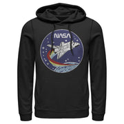 Men's NASA Space Rocket  Adult Pull Over Hoodie