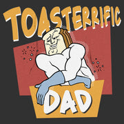 Men's The Ren & Stimpy Show Powdered Toast Man Toasterrific Dad  Adult Pull Over Hoodie