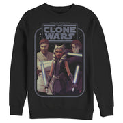 Men's Star Wars: The Clone Wars Clone Wars Jedi Warriors  Adult Sweatshirt