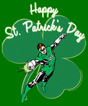 Men's Green Lantern Happy St. Patrick's Day  Adult T-Shirt