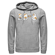 Men's Star Wars: The Rise of Skywalker BB-8 Gear  Adult Pull Over Hoodie