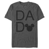 Men's Mickey & Friends Mickey Mouse Dad Ears  Adult T-Shirt