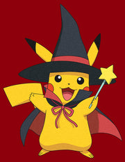 Men's Pokemon Halloween Pikachu Witch Costume  Adult T-Shirt