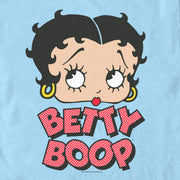 Men's Betty Boop Polka Dot Logo  Adult T-Shirt