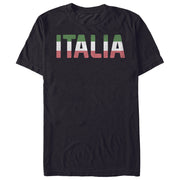 Men's Lost Gods Italian Flag Italia  Adult T-Shirt