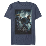 Men's Harry Potter Deathly Hallows Poster  Adult T-Shirt