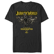 Men's Jurassic World Velociraptor Pure  Adult T-Shirt