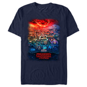 Men's Stranger Things Welcome to Hawkins  Adult T-Shirt