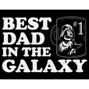 Men's Star Wars Darth Vader Best Dad in the Galaxy Mug  Adult Sweatshirt