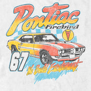 Men's General Motors 1967 Pontiac Firebird We Build Excitement  Adult T-Shirt