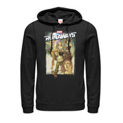 Men's Marvel Runaways Watercolor Poster  Adult Pull Over Hoodie