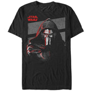 Men's Star Wars The Force Awakens Kylo Ren Shadows  Adult T-Shirt