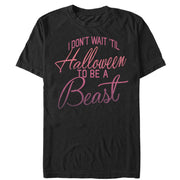 Women's CHIN UP Halloween Beast  Adult Boyfriend Tee