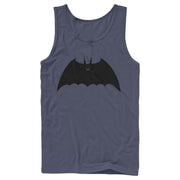 Men's Batman Winged Caped Crusader Symbol  Adult Tank Top