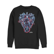 Men's Marvel Avengers: Infinity War Armor  Adult Sweatshirt