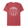 Men's Coca Cola American Flag Logo  Adult T-Shirt