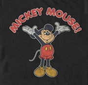 Men's Mickey & Friends Retro Spread  Adult T-Shirt