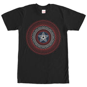 Men's Marvel Captain America 3D Shield  Adult T-Shirt