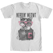 Men's Lost Gods Nerdin Meowt Kitten  Adult T-Shirt