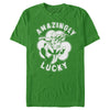 Men's Marvel St. Patrick's Day Spider-Man Lucky Clover  Adult T-Shirt