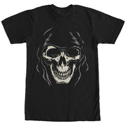 Men's Lost Gods Halloween Grim Reaper Face  Adult T-Shirt