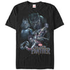 Men's Marvel Black Panther 2018 Character View  Adult T-Shirt