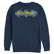 Men's Batman Logo Retro Wing  Adult Sweatshirt