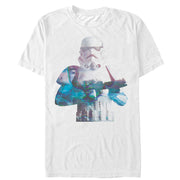 Men's Star Wars Stormtrooper Negative Film  Adult T-Shirt