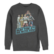 Men's Star Wars May the Fourth Classic Poster  Adult Sweatshirt