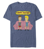 Men's Beavis and Butt-Head Couch Logo  Adult T-Shirt