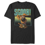 Men's Scooby Doo Puppy Frame  Adult T-Shirt