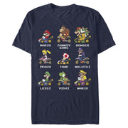 Men's Nintendo Mario Kart Cast  Adult T-Shirt