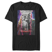 Men's Marvel WandaVision Series Teaser Poster  Adult T-Shirt